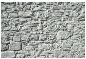 Carta da parati autoadesiva – Muro di pietra grigia