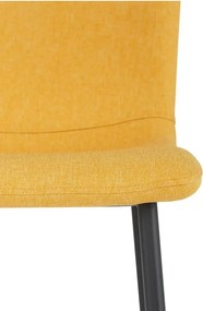 Sedie da pranzo gialle in un set di 2 Faye - Støraa