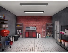 Brilagi- Plafoniera LED da bagno FRAME LED/50W/230V 120x30 cm IP44 nero