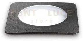 Way square segnapassi ip67 1 luce attacco gx53 nero 16cm wide fasci...