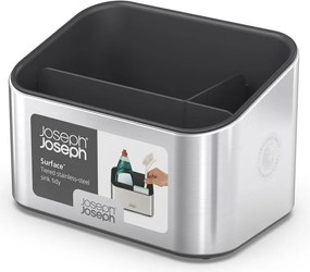 Supporto per detersivo color argento lucido in metallo Surface – Joseph Joseph