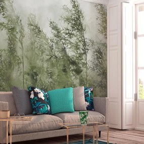 Fotomurale adesivo  Tall Grasses  Green  Larghezza x Altezza Home decor 147x105