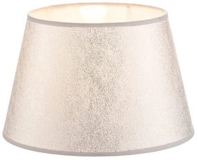 Duolla Paralume Cone altezza 18cm, argento metallizzato