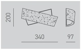Gea Luce CAMILLA A P oro - Applique CAMILLA 2xE14/28W/230V 34 cm oro