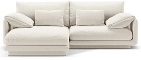 Divano angolare bianco (angolo sinistro) Torino - Micadoni Home