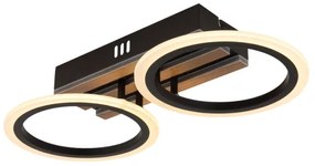 Globo 67360D2 - Plafoniera LED BLEVINS 15W/230V 3000/4200/600K 21x44,5 cm