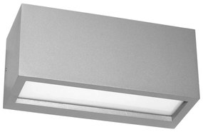 Applique Band Design - E27 Grigia Bidirezionale IP65 per Esterni
