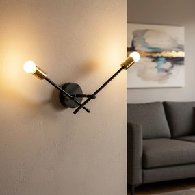 Lampada da parete APP1119-2W Black