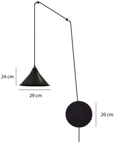 Piantana a Sospensione ABRAMO 1 White o Black