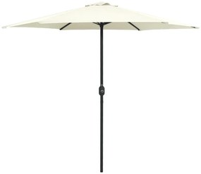 Ombrellone Da Giardino Palo İn Alluminio 270x246 Cm Sabbia /