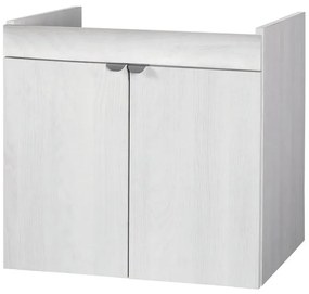 Mobile lavanderia Exe 2 ante in truciolare olmo perla P 50 x L 80 x H 66 cm