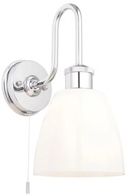 Endon 95506 -Applique da bagno PIPER 1xE27/10W/230V IP44 cromo lucido