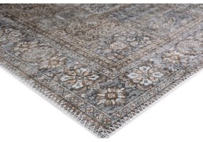 Passatoia grigia lavabile 80x200 cm Vintage Orient – Vitaus
