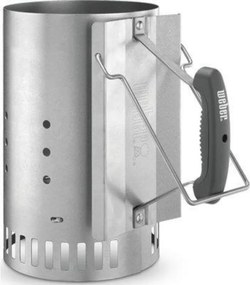 Caminetto ad accensione Rapidfire CIMINIERA ACCENDI CARBONELLA WEBER ACCIAIO CM 20,6 H.CM 31,8