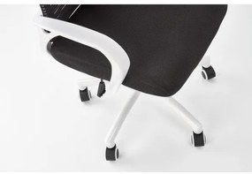 Sedia da ufficio MIRI nera/bianca