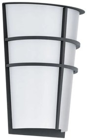 Applique Breganzo LED  in inox, grigio, 2.5W 360LM IP44 EGLO