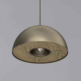 Lampadario a sospensione con filo ELGUND 1xE27/15W/230V ottone