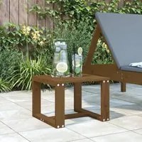 Tavolino da Giardino Miele 40x38x28,5 cm Legno Massello Pino 825082