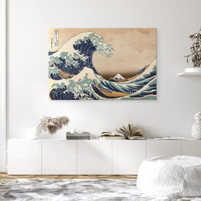 Quadro The Great Wave off Kanagawa (Reproduction)