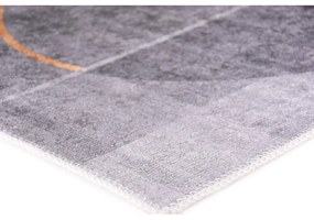 Tappeto lavabile grigio 50x80 cm - Vitaus