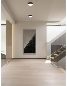 Immax NEO 07200L - Luce LED dimmerabile RONDATE LED/18W/230V nero Tuya + +TC