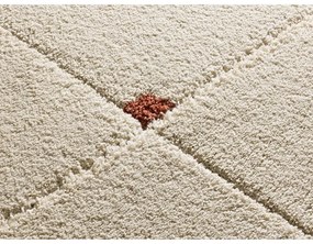 Tappeto color mattone/color crema 160x230 cm Brenda – Universal