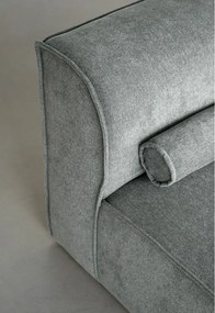 Divano componibile verde (con penisola a destra) Flex Felix – Miuform