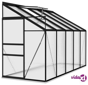 vidaXL Serra Antracite in Alluminio 6,5 m³