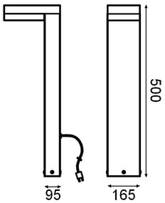 Ledvance - Lampada LED da esterno VENUS LED/4W/12V IP44