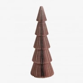 Albero di Natale di carta Jesper Incarnato & ↑22.5 cm - Sklum