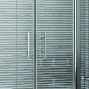 Doccia saloon 140 cm con laterali fissi | KPX7000 - KAMALU