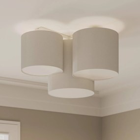 TK Lighting Plafoniera Mona a 3 luci, bianco