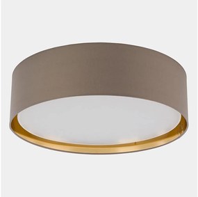 Plafoniera  BILBAO 4xE27/15W/230V d. 60 cm marrone/oro