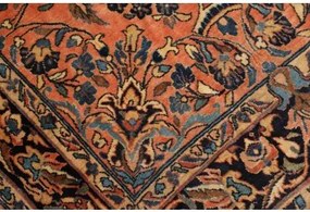 Antik Floreale Terracotta Blu Scuro 100x150 Cm