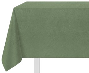 Tovaglia antimacchia 140x180 cm verde melange