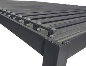 OAKSHAFT - pergola bioclimatica a doppia lamella 3 x 4