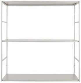 Mensola da parete in metallo grigio , 60 x 60 cm Level - PT LIVING