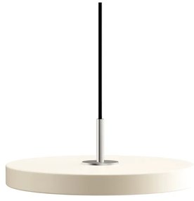Lampada a sospensione LED crema con paralume in metallo ø 31 cm Asteria Mini - UMAGE