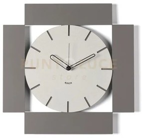 Orologio da parete minimal radical fango,avorio