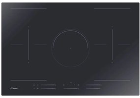 CIFS85MCTT/1. Colore del prodotto: Nero, Posizionamento dell'apparecchio: Da incasso, Dimensione della larghezza del piano cottura: 77 cm. Tipo di