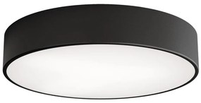 Plafoniera con sensore CLEO 3xE27/24W/230V d. 40 cm nera