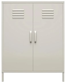 Madia in metallo grigio chiaro 79x100 cm Bradford - Støraa