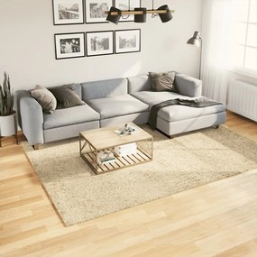 Tappeto Shaggy Pamplona A Pelo Lungo Moderno Oro 200x280 Cm /