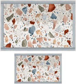 Set di tappetini per il bagno 2 pz 60x100 cm – Foutastic