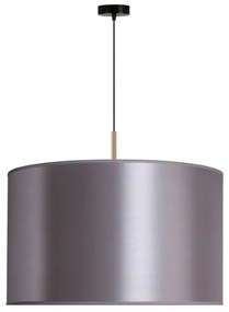 Duolla - Lampadario a sospensione con filo CANNES 1xE27/15W/230V diametro 50 cm argento/rame