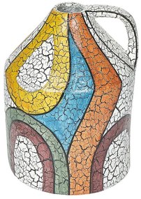 Terracotta Vaso decorativo 38 Multicolore PUTRAJAYA Beliani