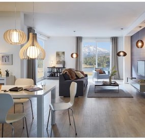 Eglo 94635 - Lampadario COSSANO 1xE27/60W/230V