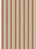Josephine Munsey Carta da parati Kemble Stripe - Trixie/ Sunday Clay/ Quartz