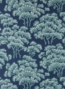 Farrow & Ball Carta da parati Hornbeam - Stiffkey Blue/ Dix Blue/ Dimpse