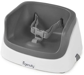 Ingenuity - Cuscino per sedia da pranzo 2in1 SMARTCLEAN TODDLER grigio